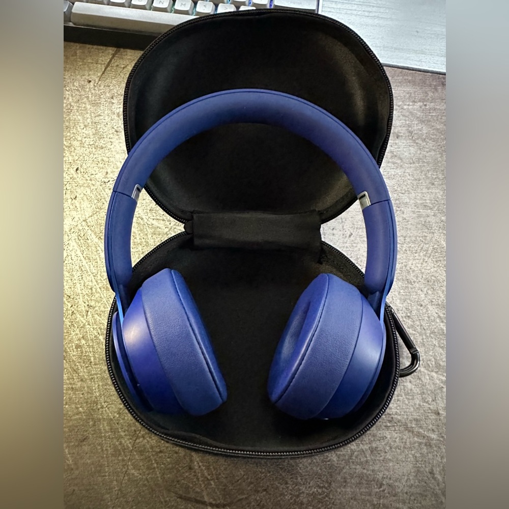 Beats headphones (dark blue color)